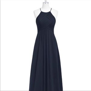 NWT Mori Lee Gardiner Bridesmaids Dress Saphire Size 18